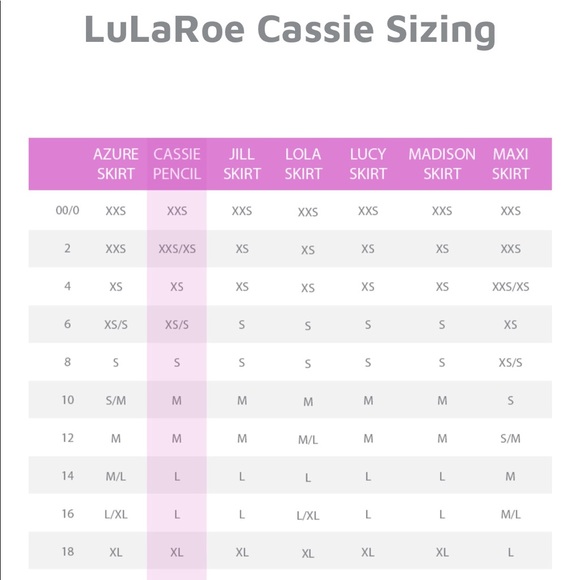 LulaRoe Cassie Skirt - Picture 6 of 6